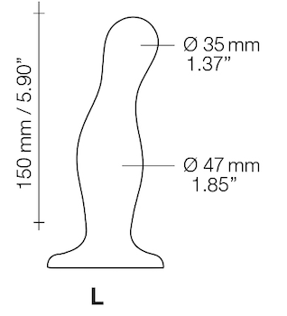 Dildo Plug Curvy The Ultimate Soft Silicone for G-Spot & Prostate Stimulation
