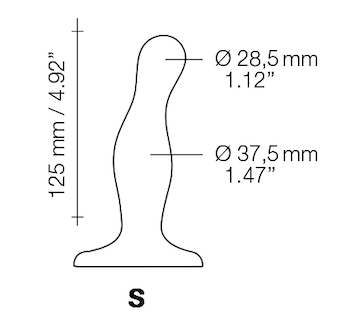 Dildo Plug Curvy The Ultimate Soft Silicone for G-Spot & Prostate Stimulation