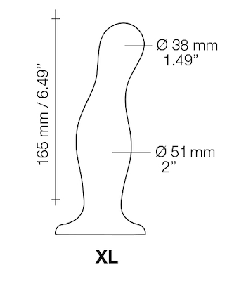 Dildo Plug Curvy The Ultimate Soft Silicone for G-Spot & Prostate Stimulation
