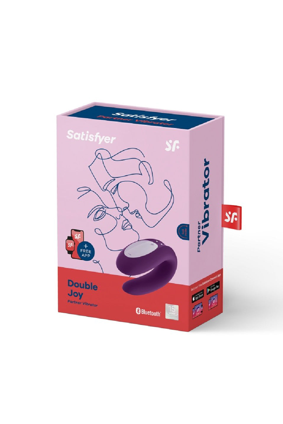 Satisfyer Double Joy - App-Controlled Intimate Connection