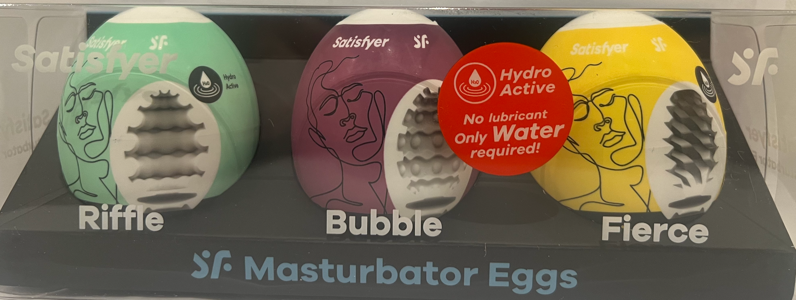 Satisfyer Set Man Masturbator Eggs