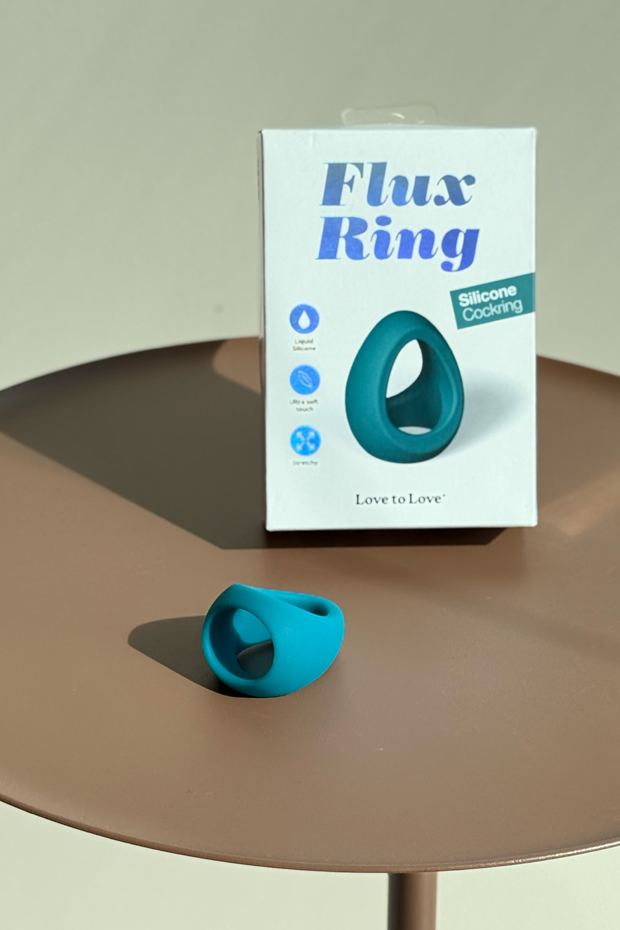 Double Cock Ring – Premium French Liquid Silicone Flux Ring