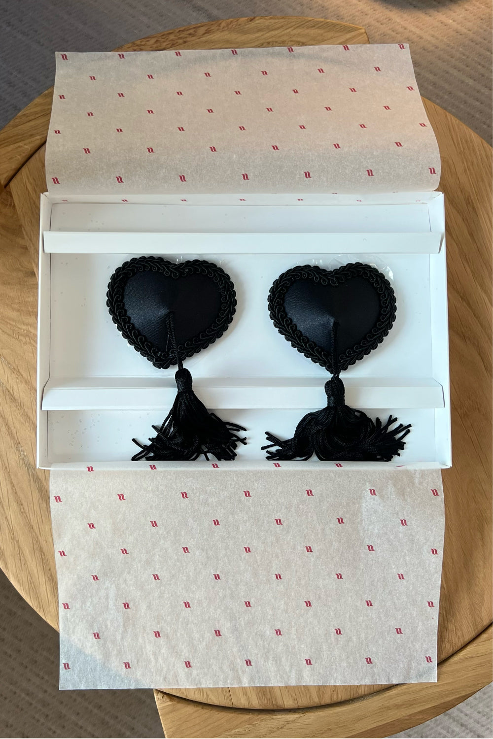 Black Tassel Nipple Covers