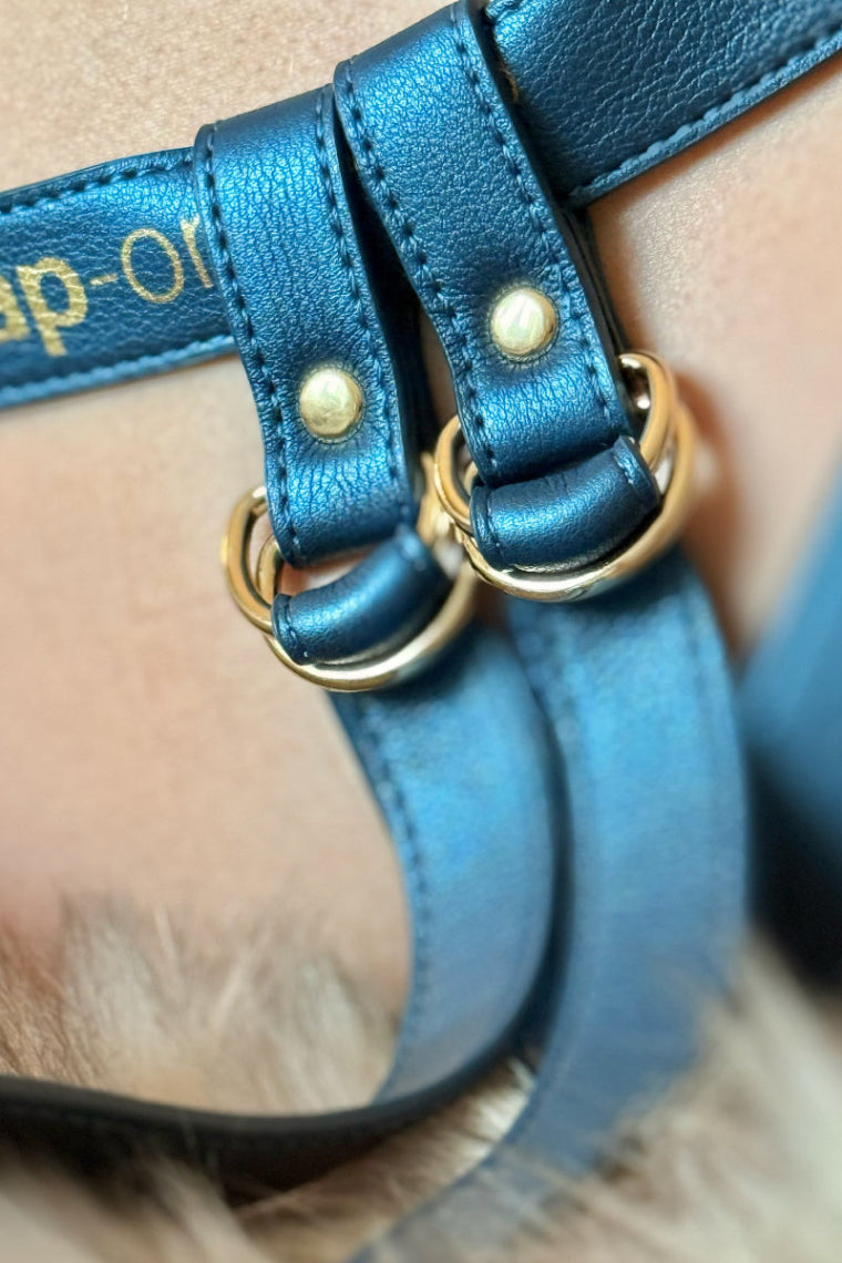 Generous Leatherette Harness – Bold Elegance for Every Body ONE SIZE