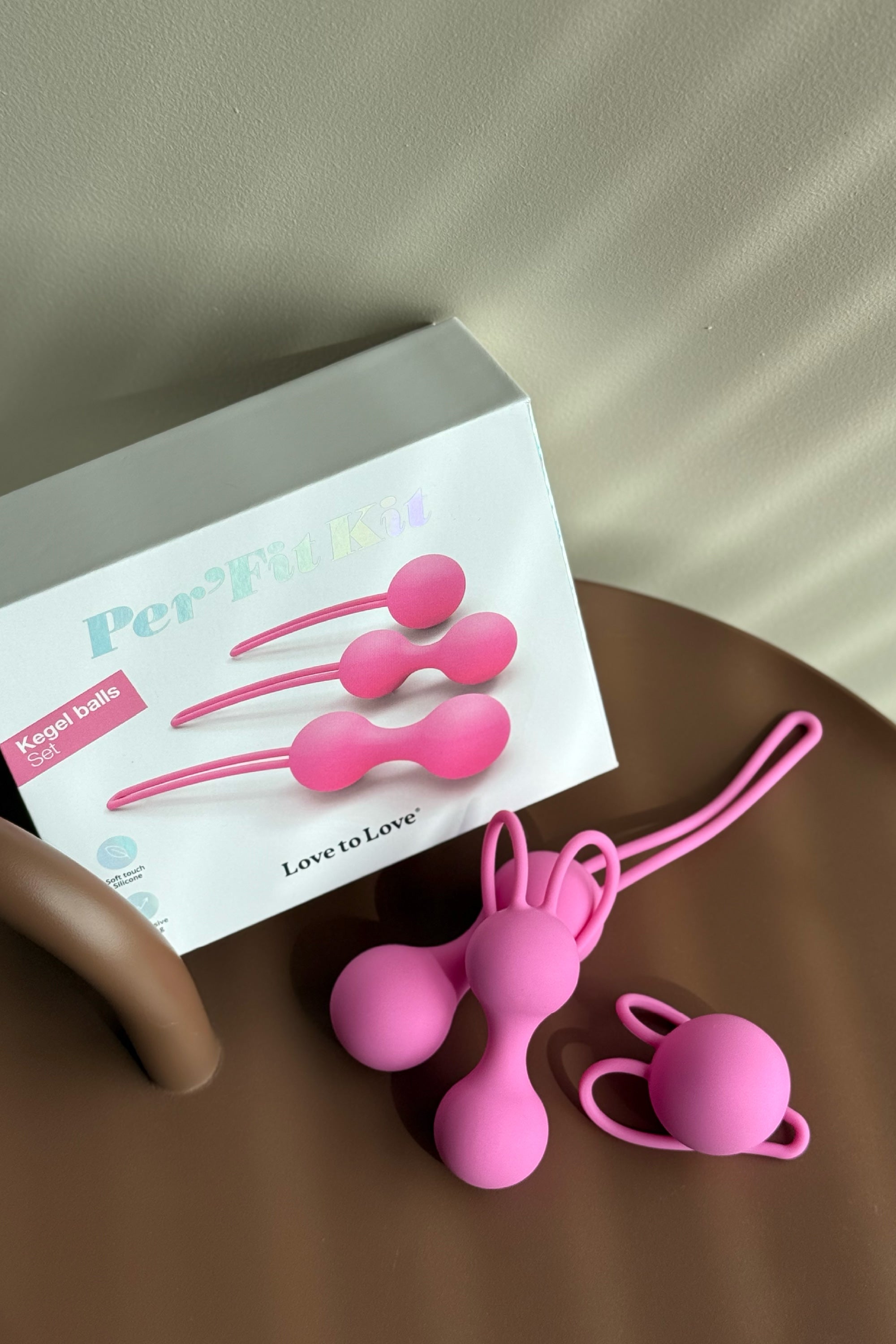 Per'Fit Kit – 3-Step Kegel Training Set for Stronger, More Orgasmic Muscles