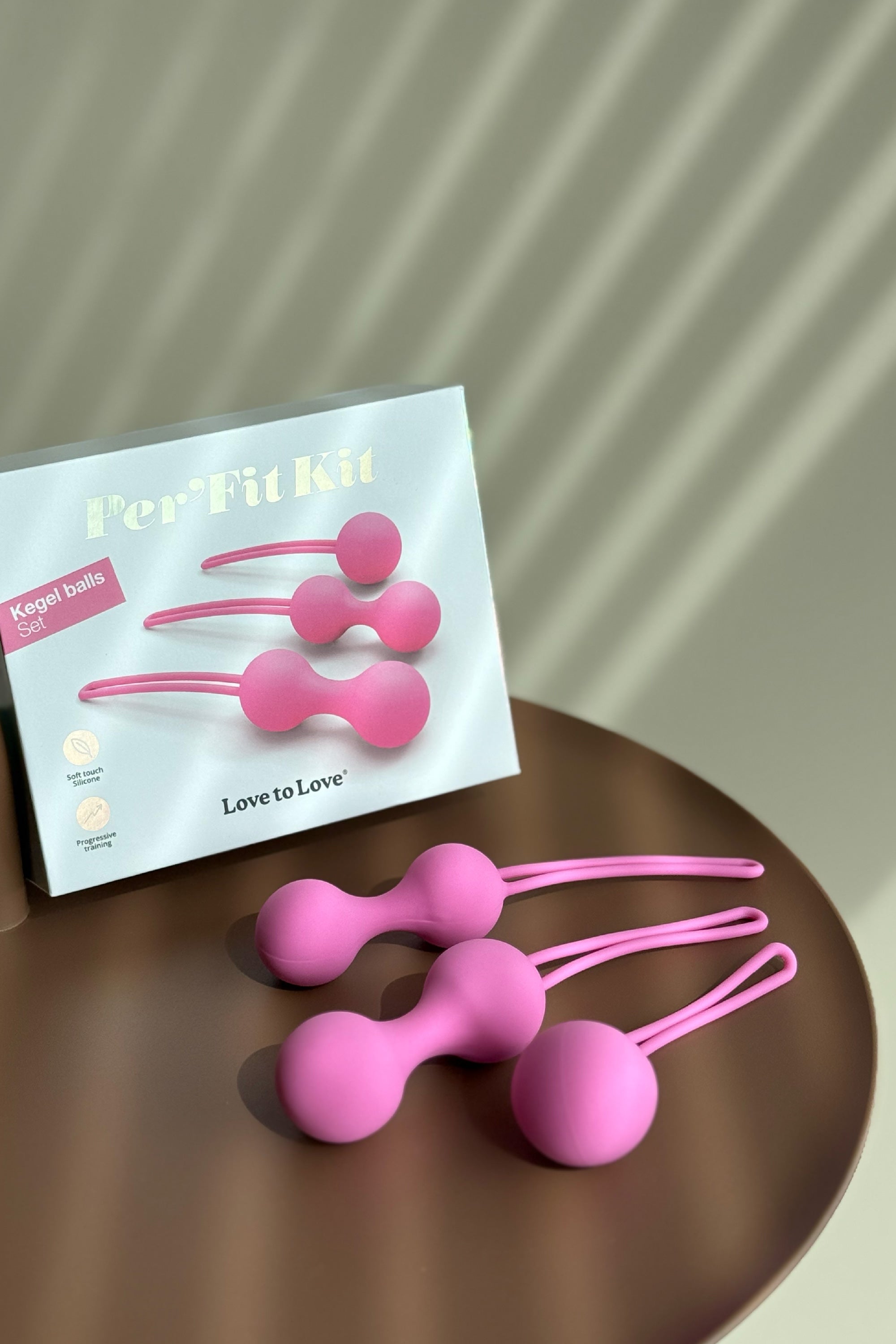 Per'Fit Kit – 3-Step Kegel Training Set for Stronger, More Orgasmic Muscles
