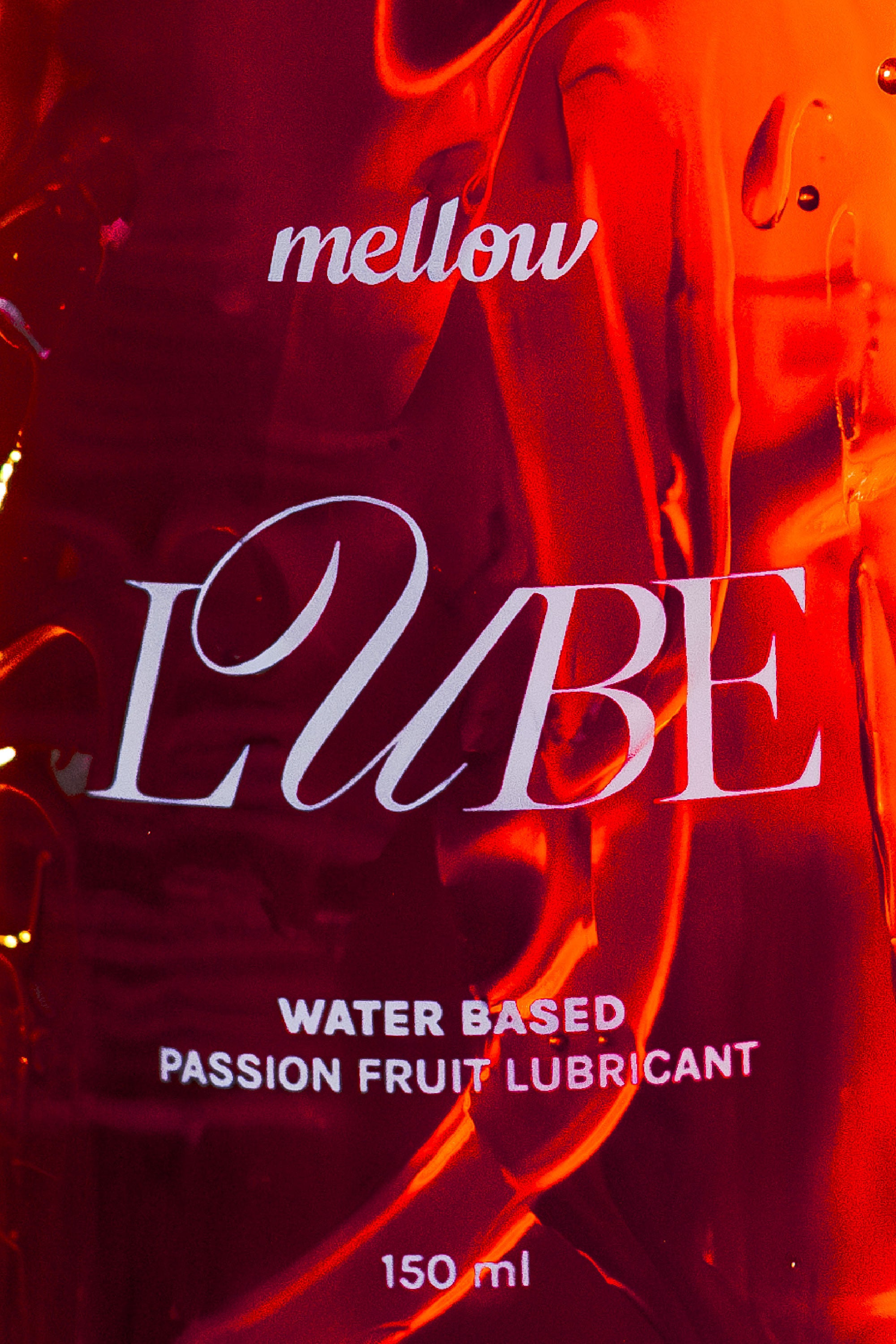 Mellow Passion Lube - Lubrificante à Base de Água com Aroma Frutado de Maracujá