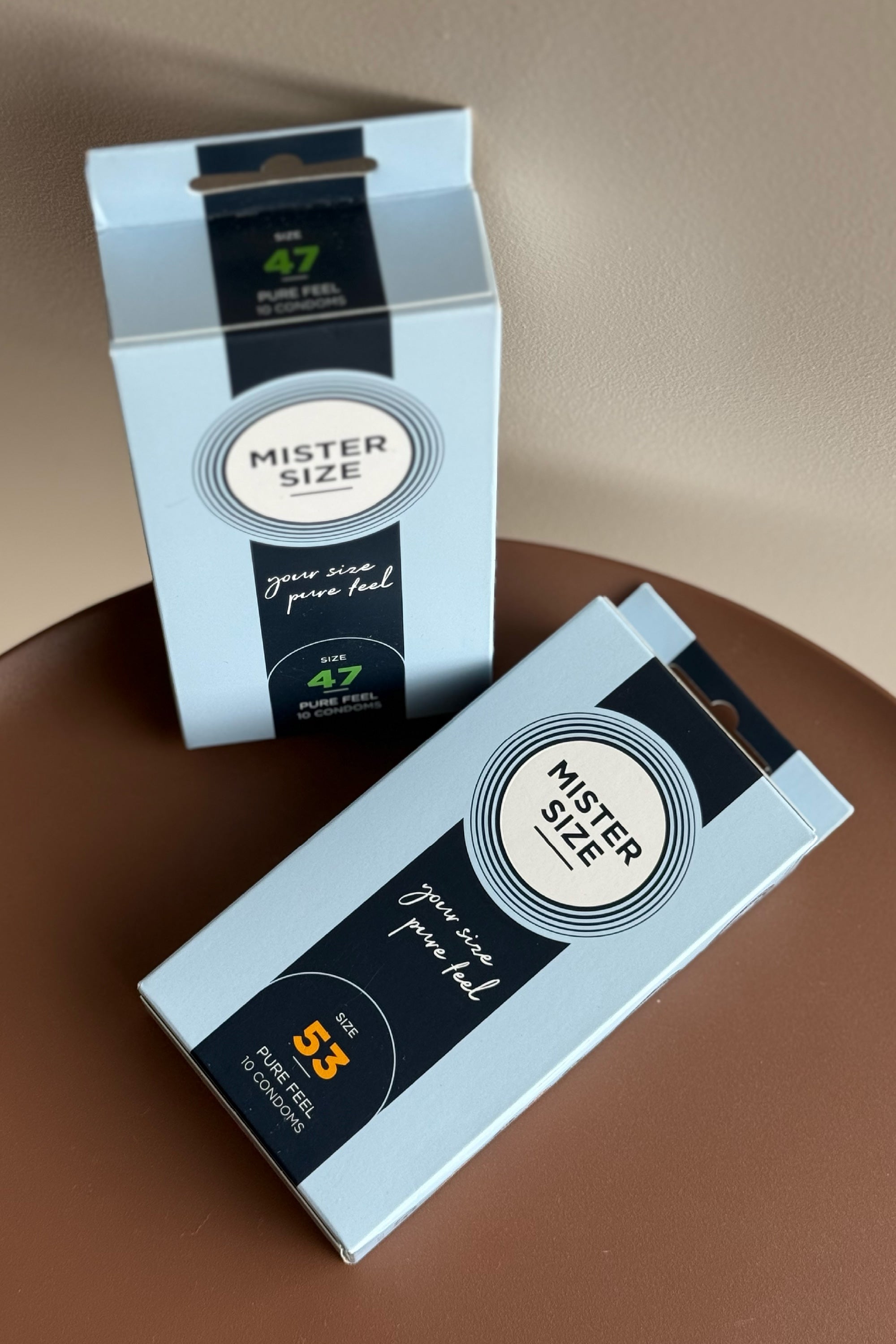 Mister Size Pure Feel Extra Thin Condoms 47mm & 53mm
