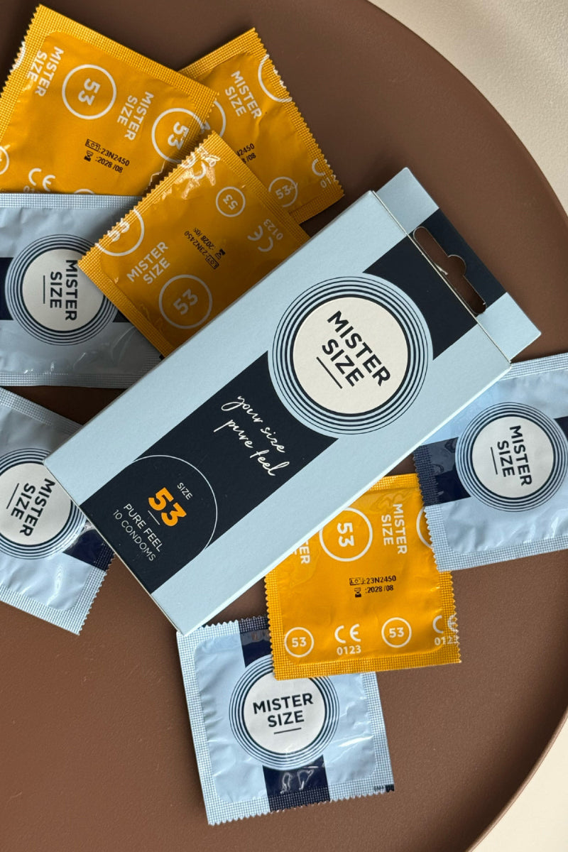Mister Size Pure Feel Extra Thin Condoms 47mm & 53mm