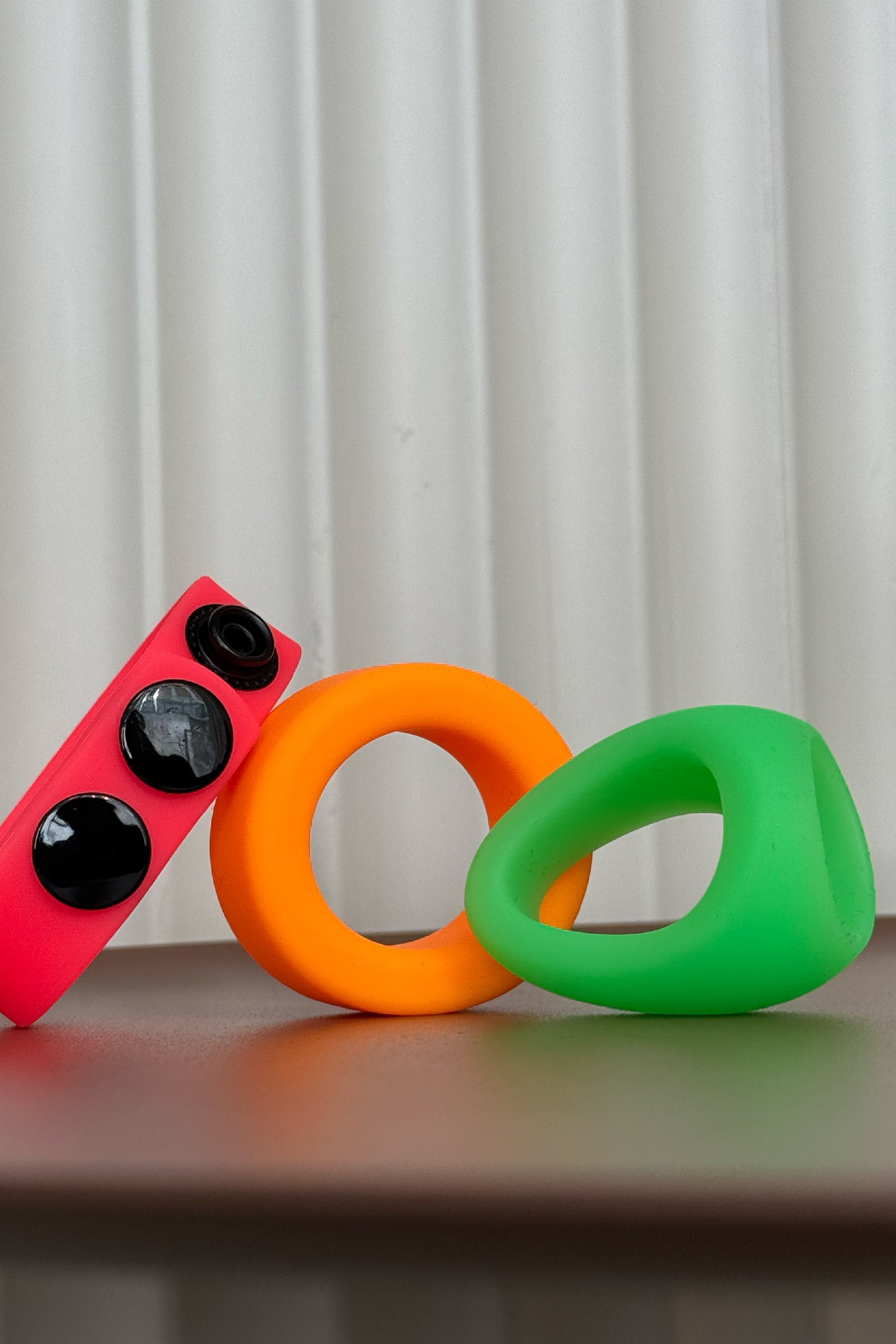 Neon Ring Kit – 3 Cockrings, 5 Ways to Play and Stay Harder