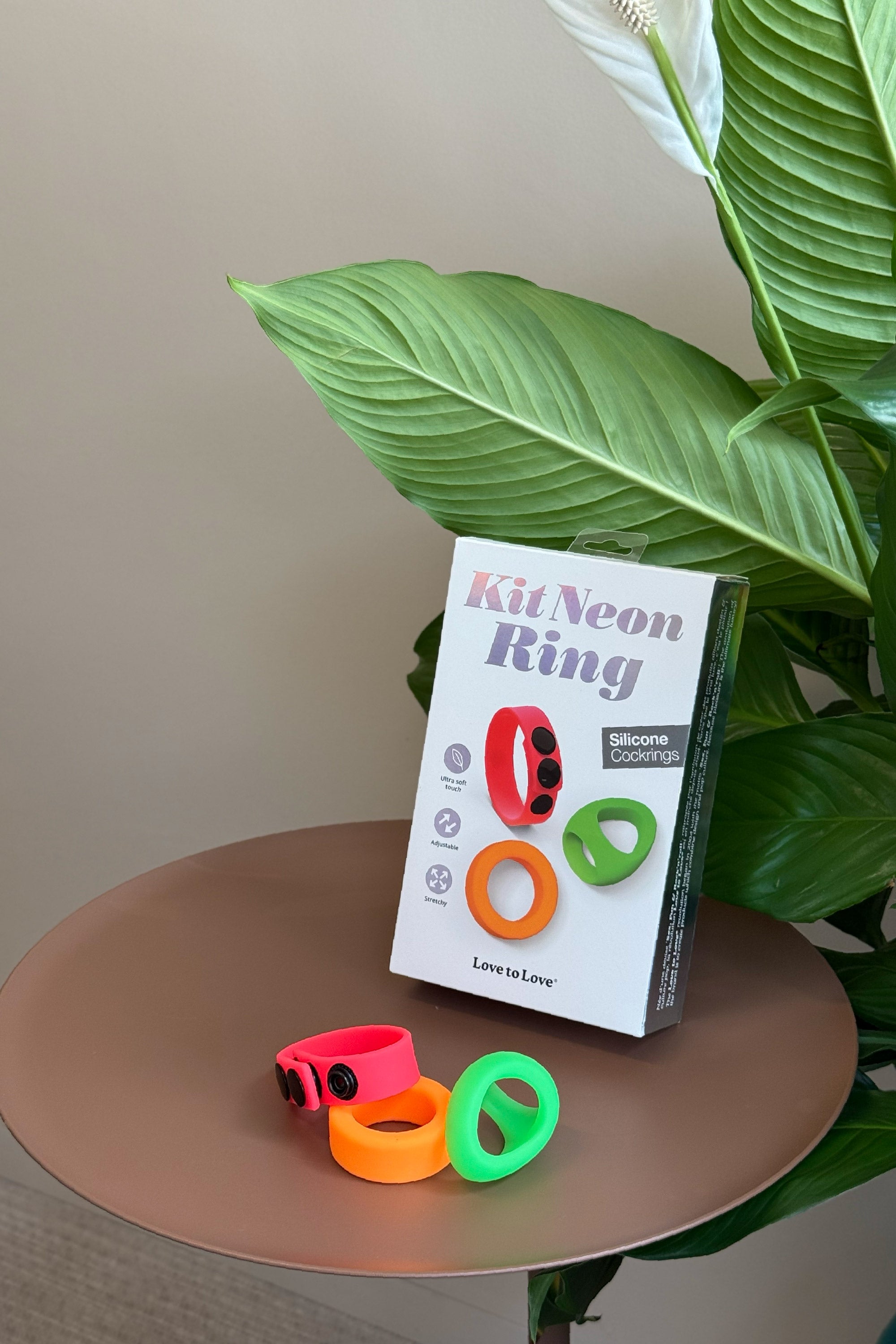 Neon Ring Kit – 3 Cockrings, 5 Ways to Play and Stay Harder