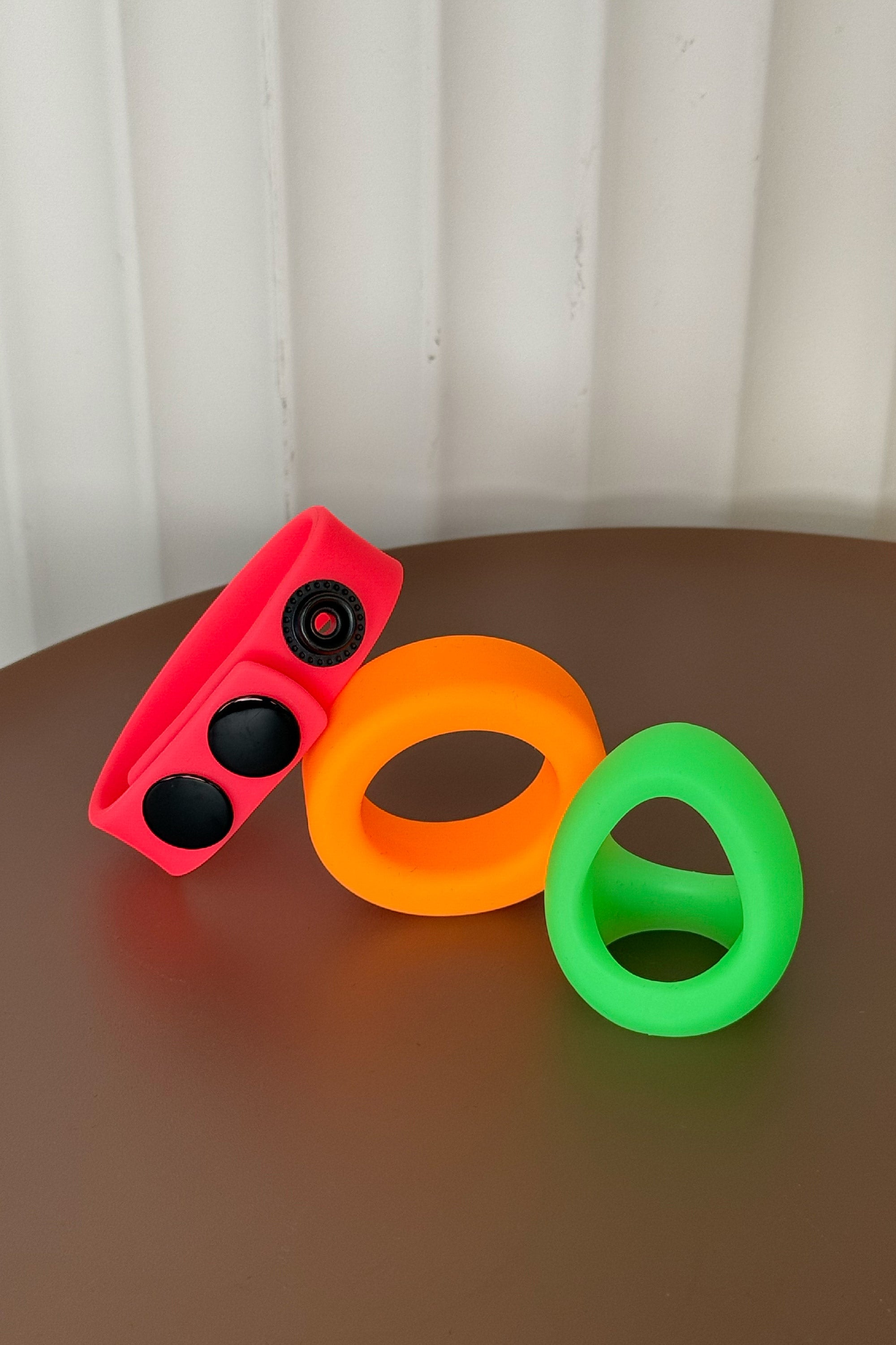 Neon Ring Kit – 3 Cockrings, 5 Ways to Play and Stay Harder