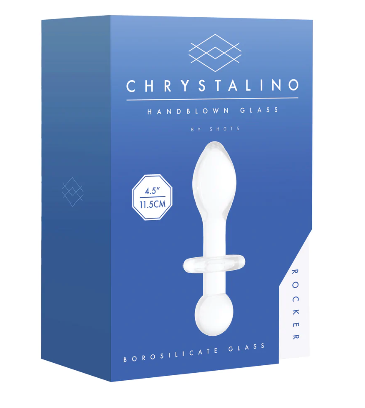 Rocker - Glass Dildo | Temperature Play & Luxurious Sensation