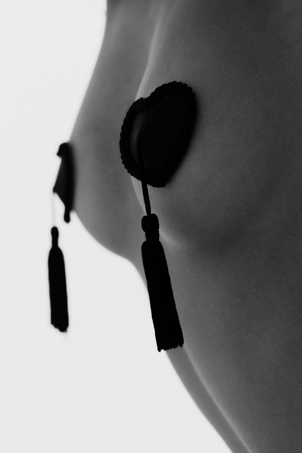 Black Tassel Nipple Covers