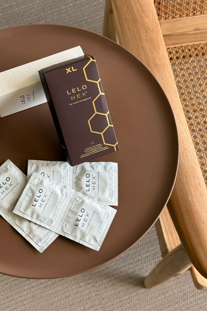 LELO HEX Condoms – Designed for Maximum Strength & Sensation